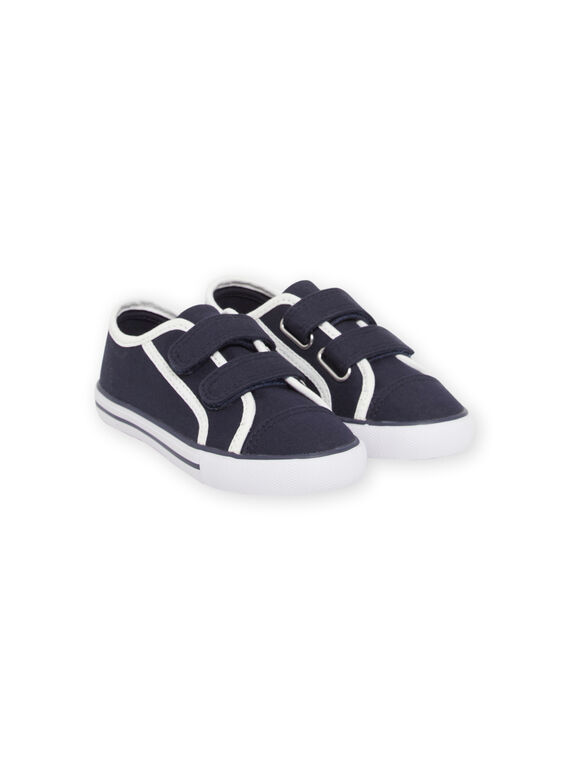 Tenis azul marino y blanco para niño NOTOILNAVY / 22KK3691D16070