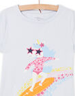 Pijama azul ártico para niña NEFAPYJWAV / 22SH11H6PYJC219