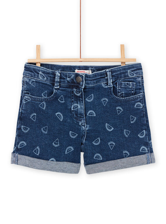 Short vaquero con estampado de sandía RAJOSHORT2 / 23S90171SHOP271