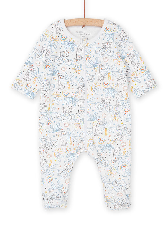 Pelele blanco con estampado de fantasía ROU2GRE2 / 23SF05I1GRE000