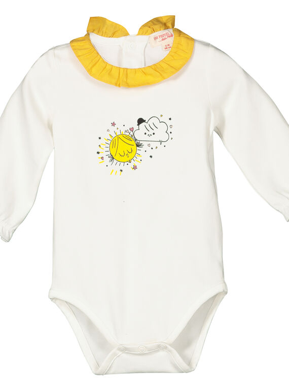 Body de manga larga para bebé niña FILIBOD / 19SG0921BOD001