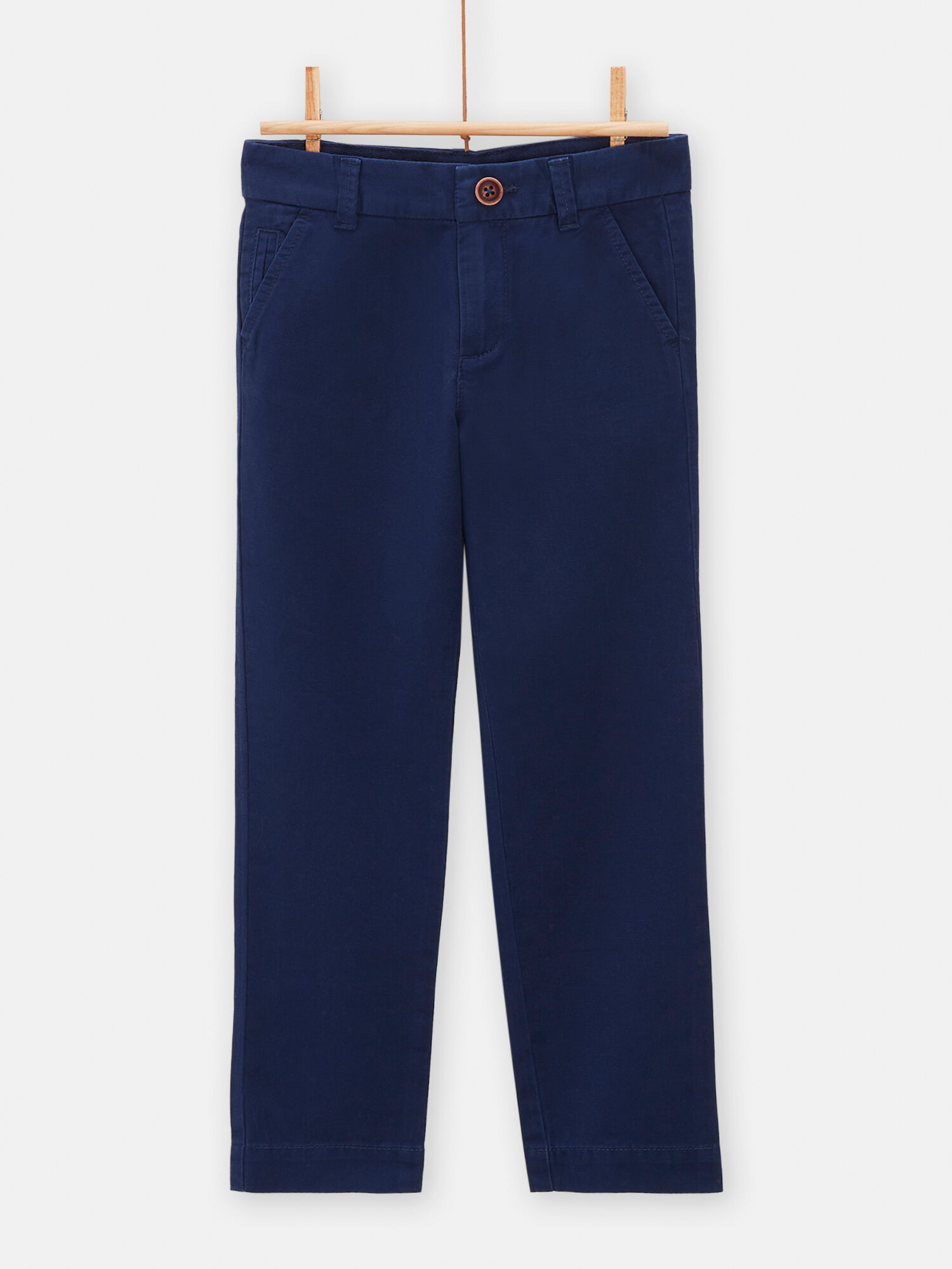 Pantalon azul marino liso para nino comprar online Pantalones DPAM
