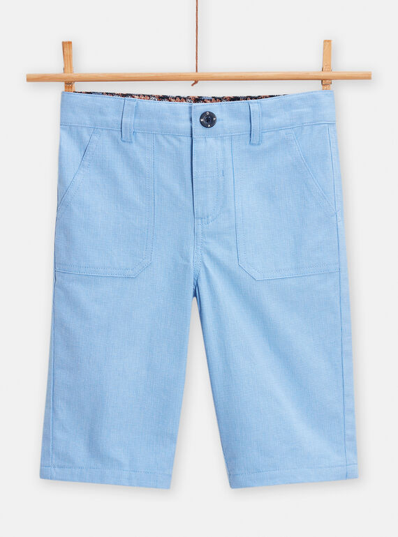 Bermudas azules para niño TOPABER2 / 24S90222BER216