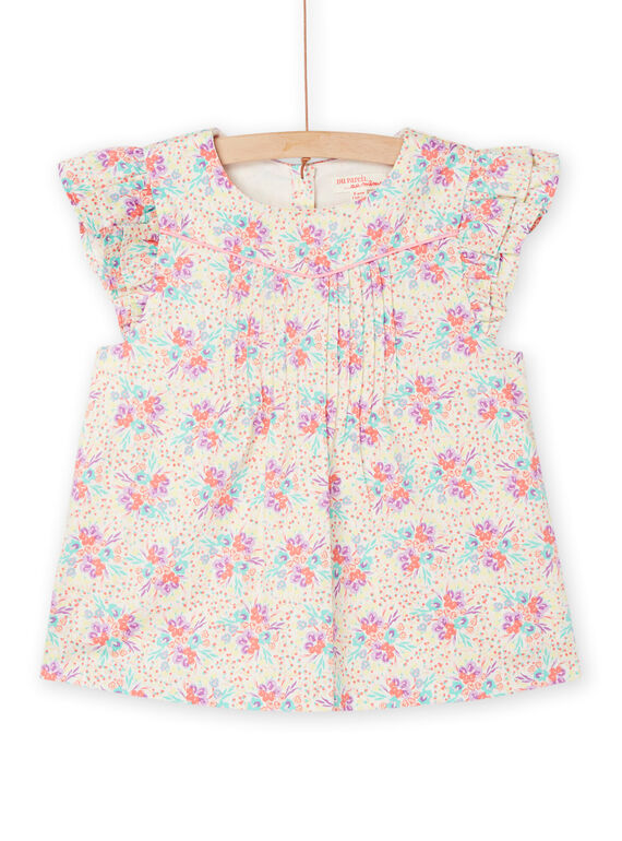 Blusa rosa con estampado floral RABUCHEM / 23S90141CHE001