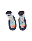Calcetines zapatilla con estampado de dinosaurios POCHO7AOP / 22XK3642D08C201