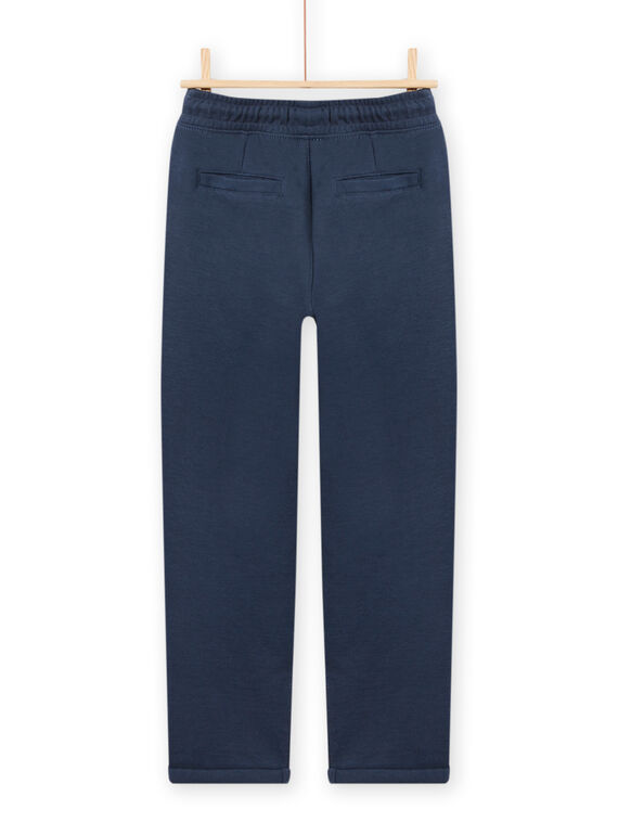 Pantalón milano elástico azul marino para niño NOMOPAN / 22S902N1PAN622