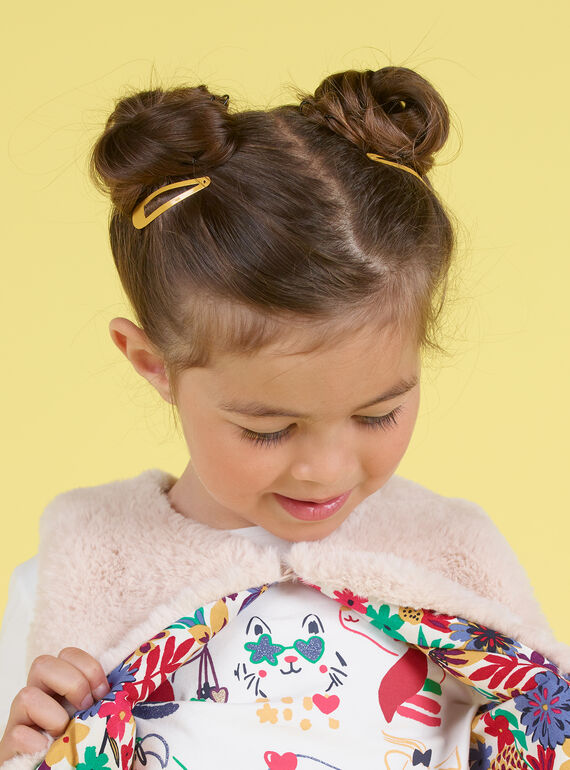 Pack de 8 horquillas lisas a juego para niña MYAJOCLIC3 / 21WI01S3BRTD325