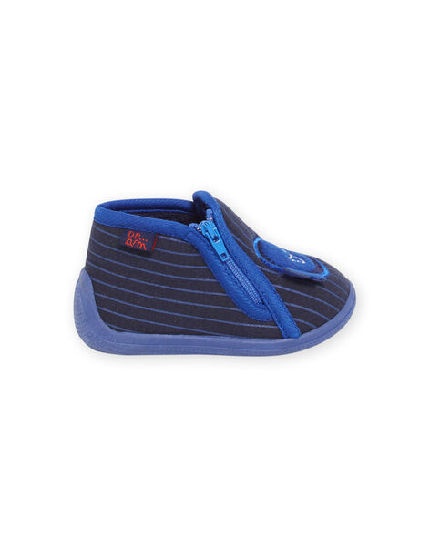 Botines de color azul marino, para bebé niño NUPANTMARIN / 22KK3825D0A070