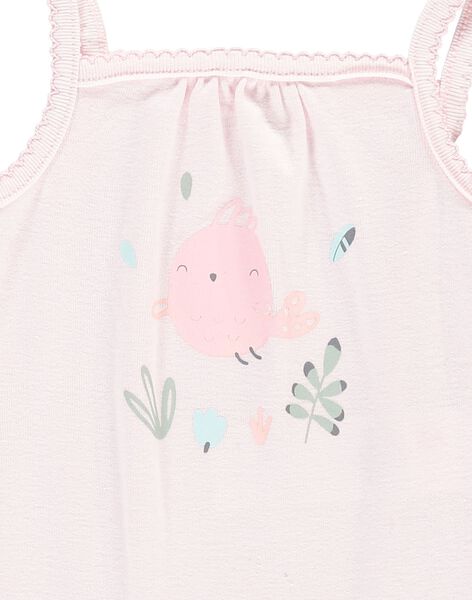 Girls' strappy bodysuit CCFBODY2 / 18SF03C1BOD301