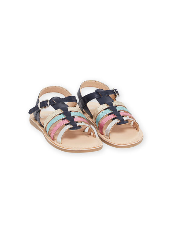 Sandalias romanas multicolor para niña NASANDMILA / 22KK354HD0E070
