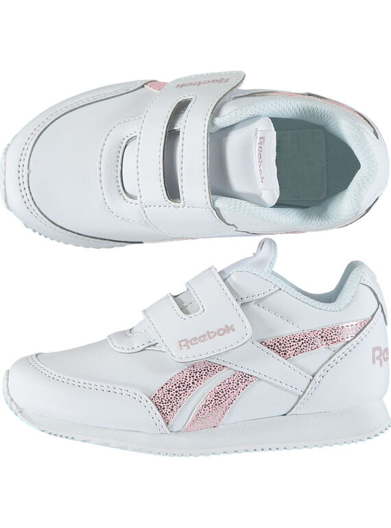 Zapatillas de color blanco Royal CLJOG Adidas para niña GBFCN4811 / 19WK37P1D36000