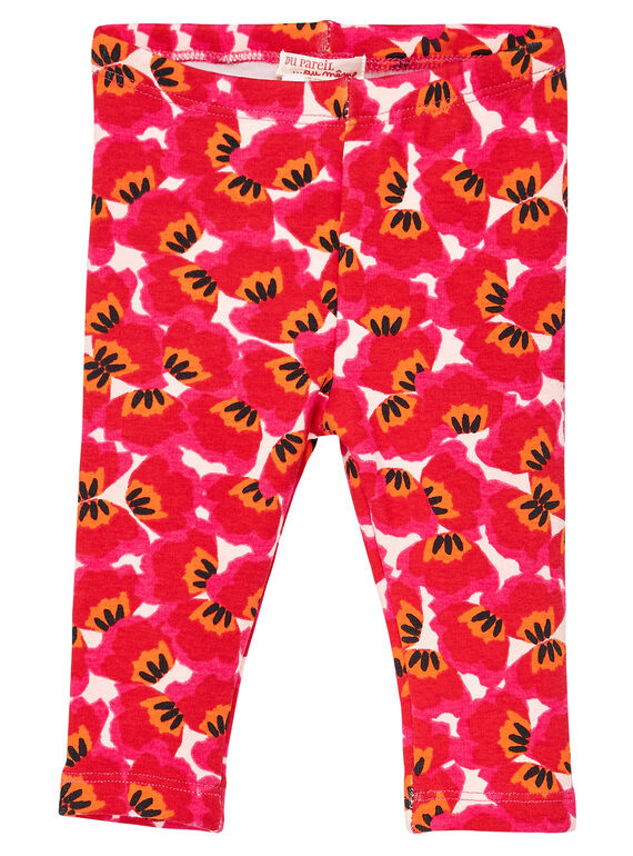 Leggings gruesos con estampado para bebé niña JIVIPAN2 / 20SG09D2PAND327