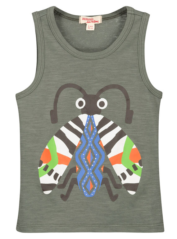 Camiseta de tirantes estampada para niño FOYEDEB / 19S902M1DEB626