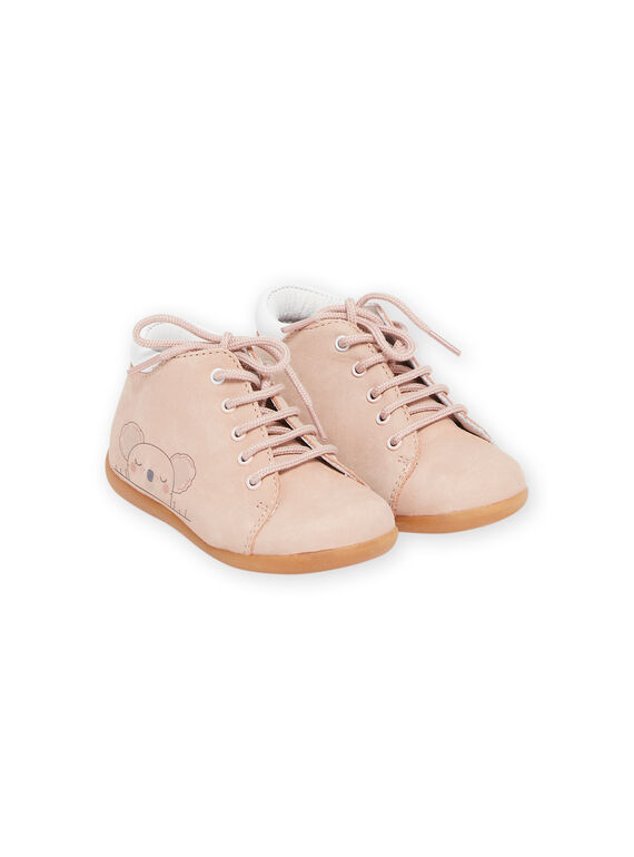 Botines rosas para bebé niña NIBOTROSA / 22KK3731D0F030