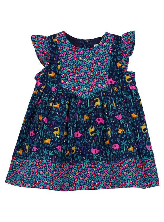Vestido Azul marino Du Pareil Au Meme GIMUROB3 / 19WG09F2ROB070