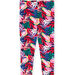 Leggings multicolor con estampado de flores