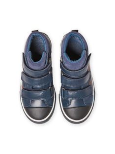 Zapatillas azul marino para niño MOBASTRIVNAVY / 21XK3653D3F070