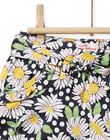 Short y cinturón con estampado floral para bebé niña NISOSHO / 22SG09Q1SHO001