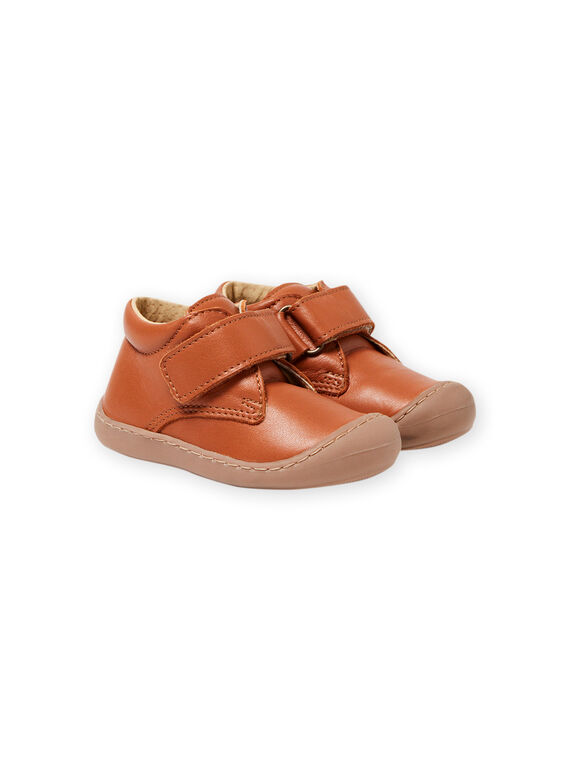 Botines de color camel de piel para bebé niño MUBOTIFLEXTAN / 21XK3852D0F804