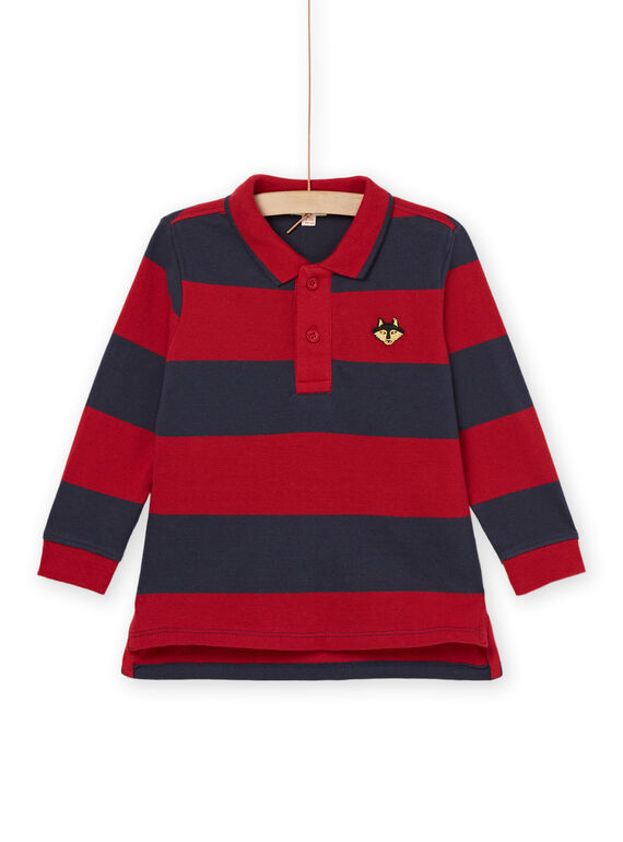 Polo de manga larga de rayas POJOPOL6 / 22W902D2POL505