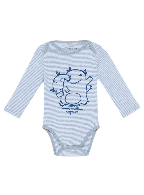 Body de color gris JEGABODMON / 20SH1435BDLJ908