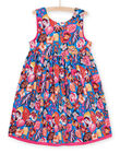 Vestido azul y rosa reversible RAJUNROB2 / 23S901U2ROBC209