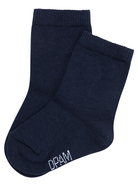Calcetines de color azul marino para bebé JYUESCHO1 / 20SI1061SOQ713