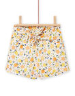Short blanco para bebé niña NIHOSHO / 22SG09T1SHO000