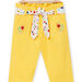 Pantalón amarillo para bebé niña