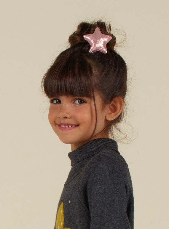 Pack de 3 gomas para el pelo con estrellas a juego para niña MYANOELA1 / 21WI01T4ELAK008