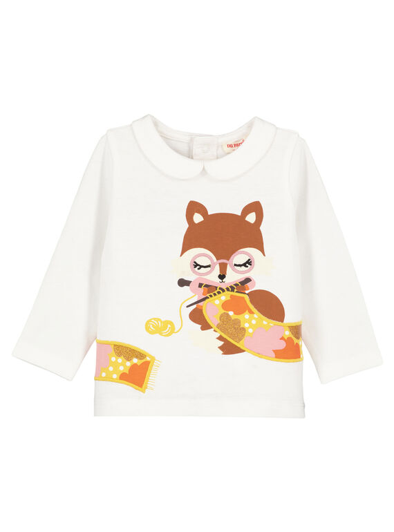 Camisita Crudo Du Pareil Au Meme GIJAUBRA / 19WG09H1BRA001