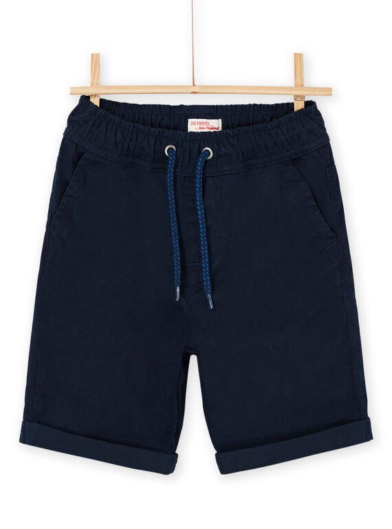 Bermudas de color azul noche ROJOBERMU1 / 23S90295BER705
