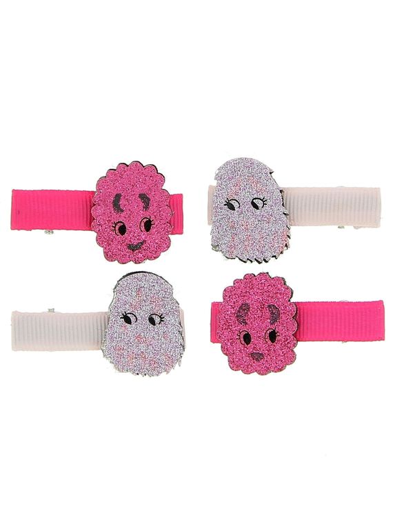 Set of girl's hair clips DYAROUCLIC1 / 18WI0122BRT099