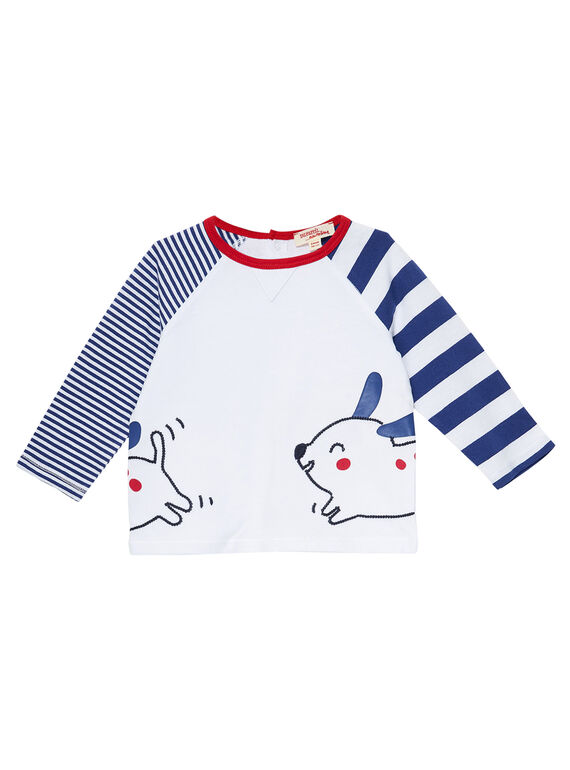 Camiseta de manga larga de color blanco JUGRATEE2 / 20SG10E2TML000