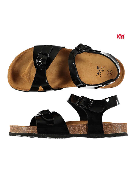 Sandalias de charol para niña FFNUVERN1 / 19SK35DAD0E090