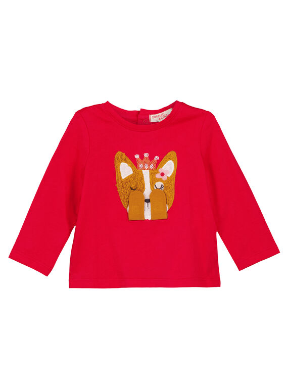 Camiseta Manga larga Rojo Du Pareil Au Meme GISANTEE2 / 19WG09C1TML050