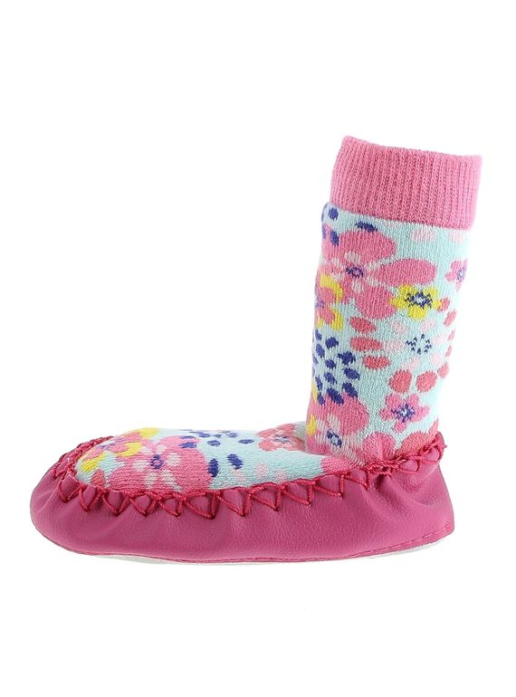 Baby girls' slipper socks CBFCCFLEUR / 18SK37X1D08030