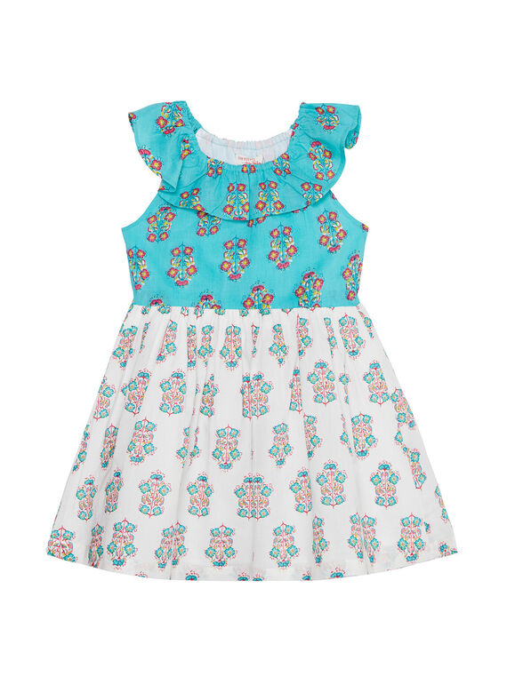 Vestido sin mangas con forro y estampado floral JABOROB3 / 20S901H3ROB209