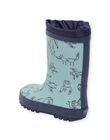 Botas de agua con estampado de zorro POPLUIFOX / 22XK3611D0CC218