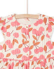 Vestido de twill con estampado de cerezas RADAYROB1 / 23S901M2ROB003