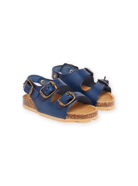 Sandalias azul marino para bebé niño NUNUELIOT / 22KK3843D0E070