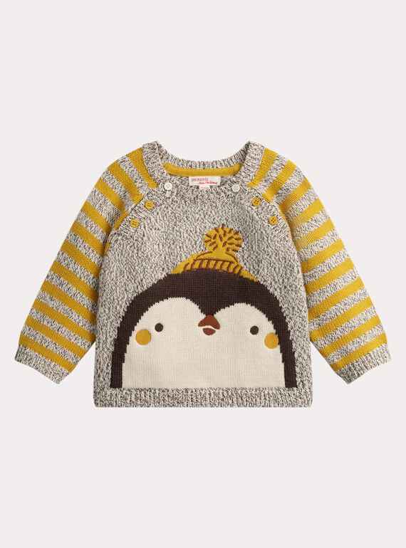 Suéter de animación de pingüino para bebé VUBAPUL / 24WG10Q1PUL009