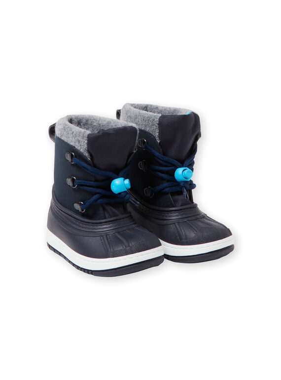 Botas de nieve de color azul marino para niña GBGMONTGI / 19WK38W3D3N070