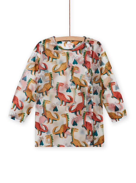 Babi transparente con estampado de dinosaurio para niño MYOCLATAB1 / 21WI02G1TAB961