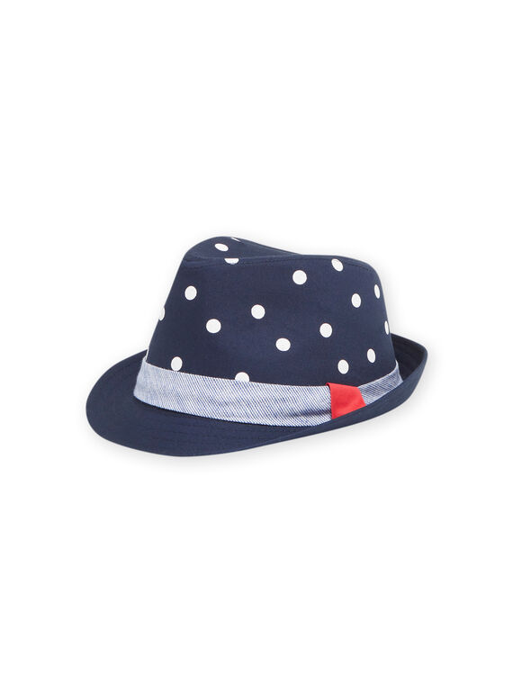 Sombrero azul noche para niño NYOVACHAP / 22SI0221CHA705