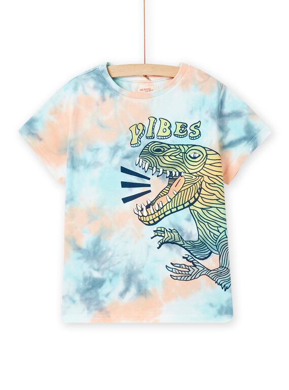 Camiseta tie-dye con estampado de dinosaurio para niño NOMOTI2 / 22S902N2TMCG632