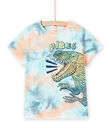 Camiseta tie-dye con estampado de dinosaurio para niño NOMOTI2 / 22S902N2TMCG632