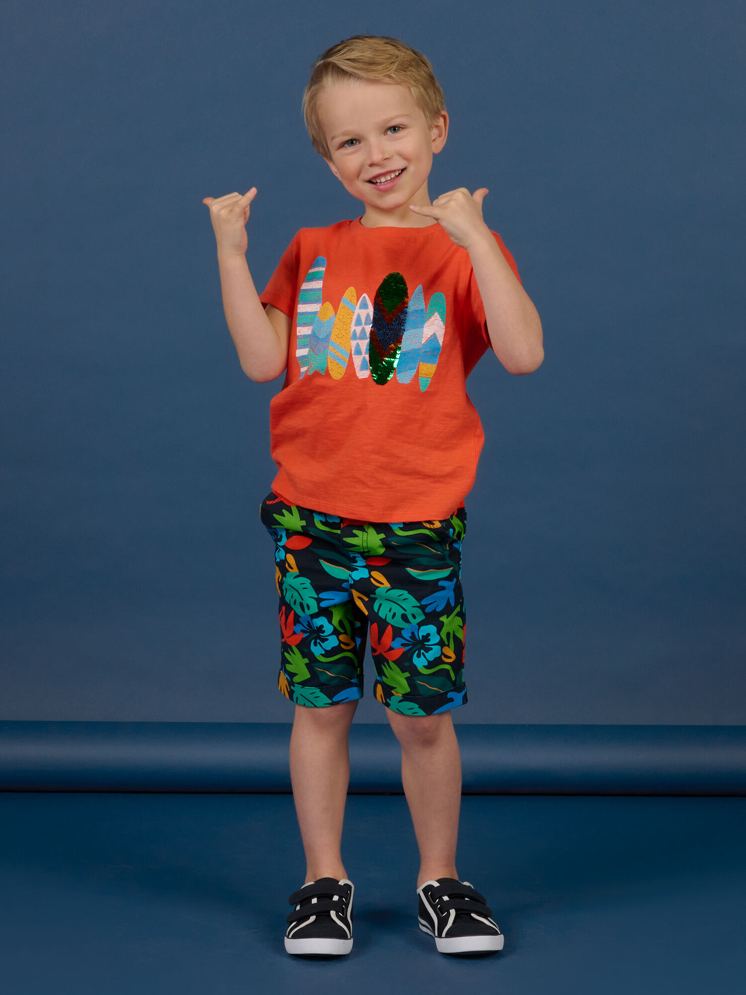 Camiseta niño outlet lentejuelas reversible