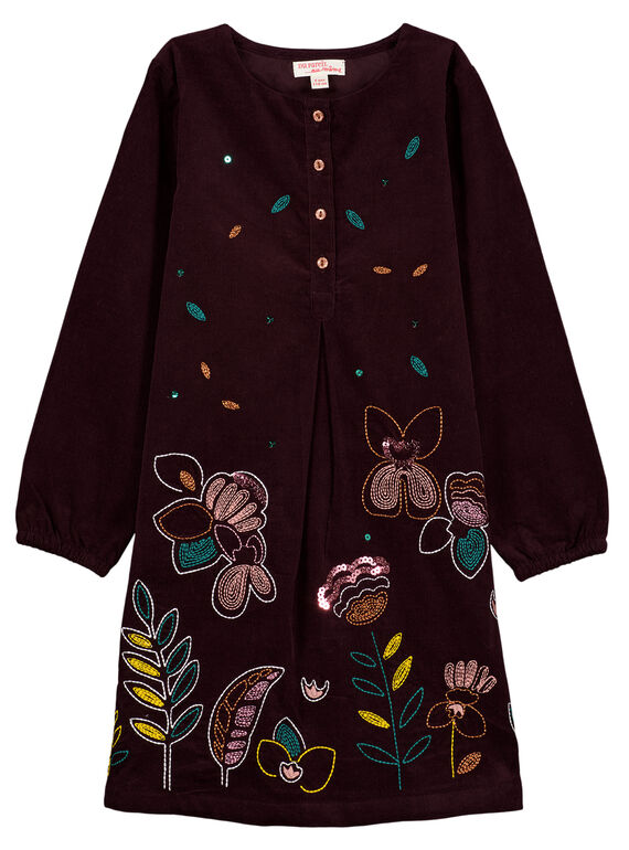 Vestido Marrón Du Pareil Au Meme GAJAUROB1B / 19W901H5ROBI809