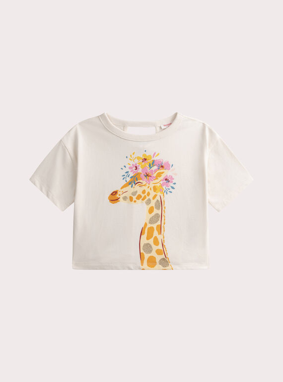 Dark off white TEE SHIRT SS